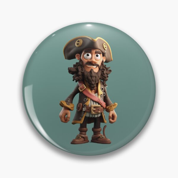 Item preview, 3d cartoon pirate designed and sold by Digital-Livvy.
