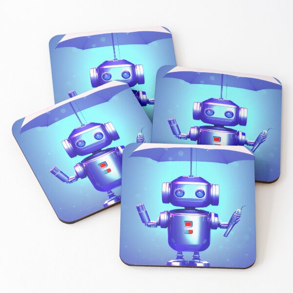 Item preview, Rainy Reverie: RoboBliss designed and sold by Hayden Lane.