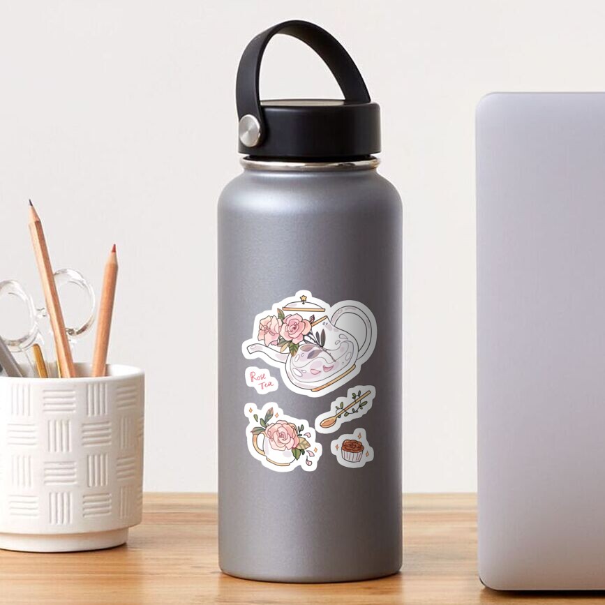 Rose Tea - sticker Sticker