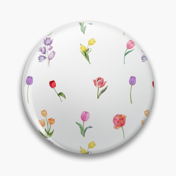 Item preview, Watercolor Tulip Flowers designed and sold by silviaol.