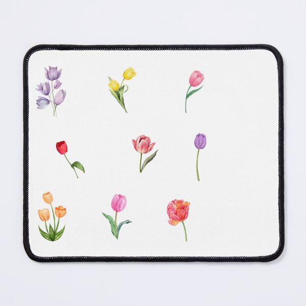 Item preview, Watercolor Tulip Flowers designed and sold by silviaol.