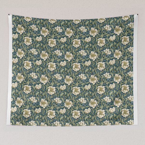 Item preview, Flower meddow, green nad white designed and sold by Solar1sArt.