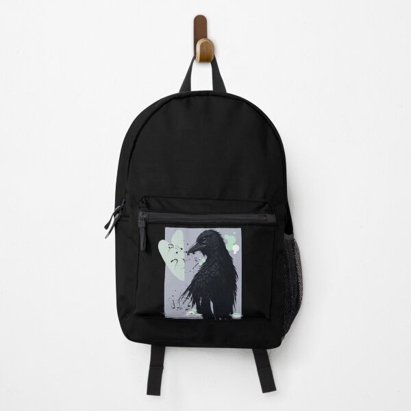 Item preview, Black Kolk Raven Nordic Myth designed and sold by Ecmoprints.