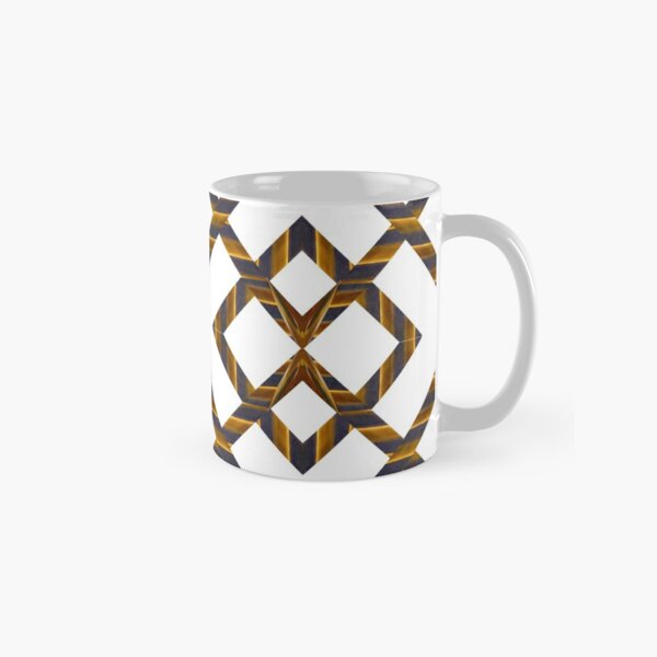 Ornament, decor, tracery, garniture, pattern, design, weave Classic Mug