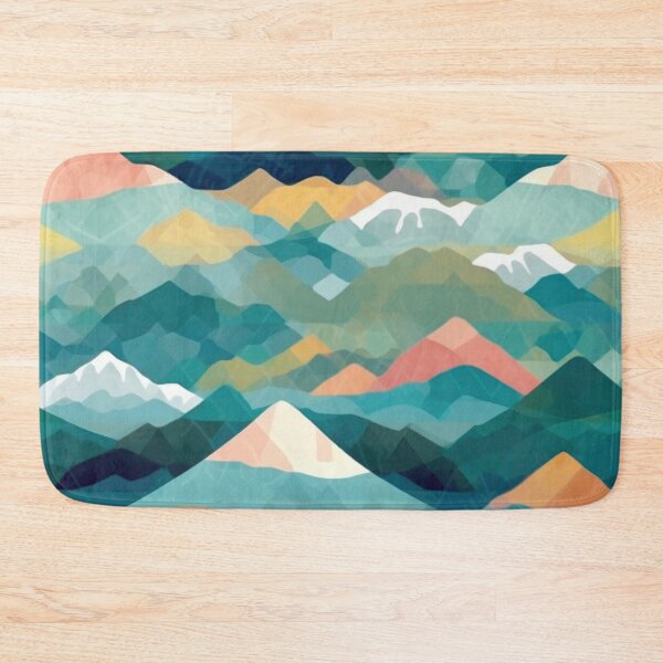 Item preview, Colored Mountains Four designed and sold by Daligital.