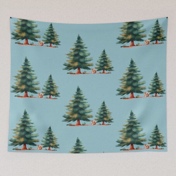 Item preview, Delightful Woodland Squirrel Encounter designed and sold by Tabble-Dabble.