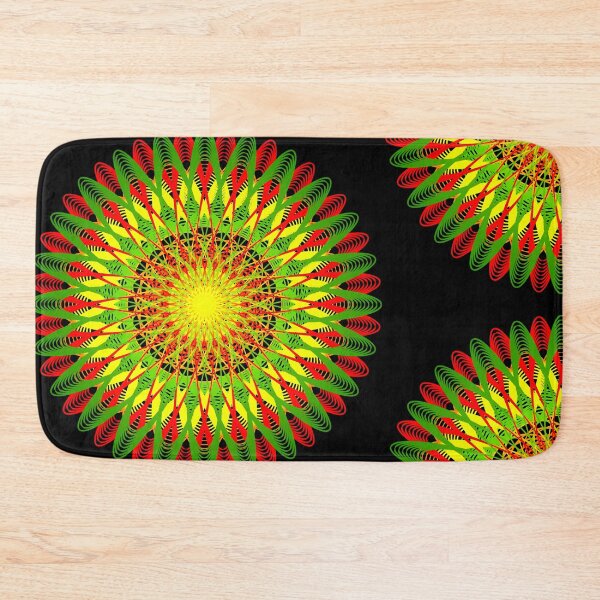 Artikelvorschau, Rasta-Mandala entworfen und verkauft von Astrie.