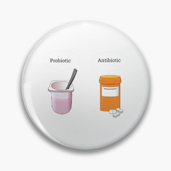 Item preview, Probiotic vs Antibiotic  designed and sold by Witty-Biotech.