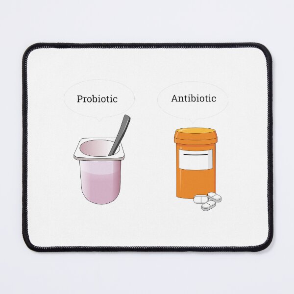 Item preview, Probiotic vs Antibiotic  designed and sold by Witty-Biotech.