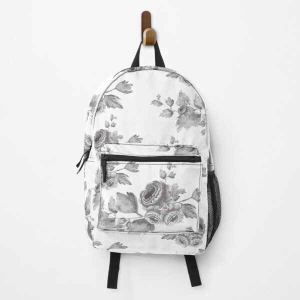 Item preview, Grey and white watercolor hand painted floral seamless pattern designed and sold by InaDim.