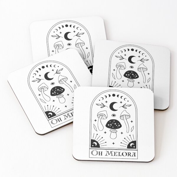 Item preview, Oh Melora - NADDPOD Tarot Style Mushrooms Moonshine Cybin designed and sold by tinks-ts.