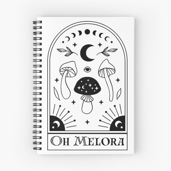 Item preview, Oh Melora - NADDPOD Tarot Style Mushrooms Moonshine Cybin designed and sold by tinks-ts.