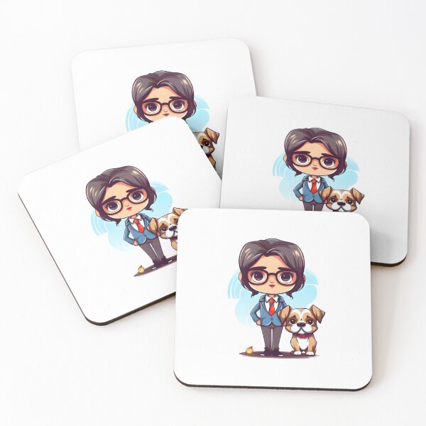 Item preview, just a girl and her dog designed and sold by CraftMiller.