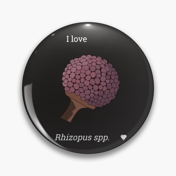 Item preview, I love Rhizopus (white) designed and sold by Witty-Biotech.