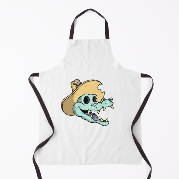 Item preview, Cartoon Cowboy Alligator Art Design designed and sold by BambinosDeli.