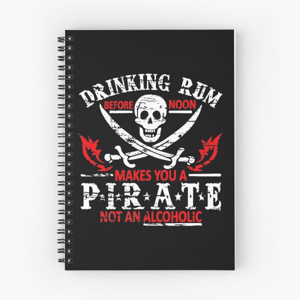 Item preview, DRINKING RUM MAKES YOU A PIRATE designed and sold by HAUNTERSDEPOT.