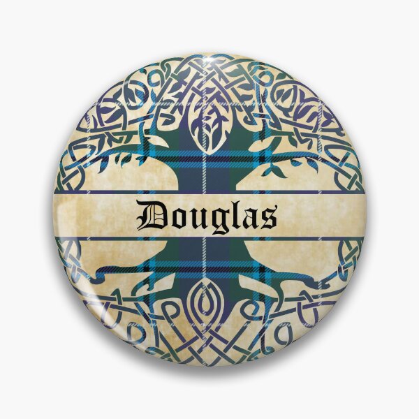 Item preview, Douglas Tree of Life Clan Scottish Surname tartan designed and sold by BagTown Clans.