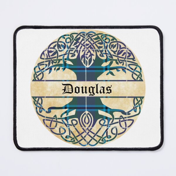 Item preview, Douglas Tree of Life Clan Scottish Surname tartan designed and sold by BagTown Clans.