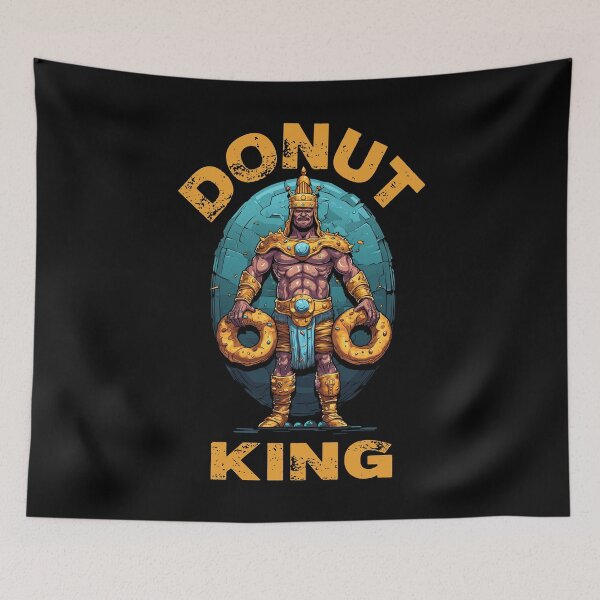 Item preview, The Donut King designed and sold by blackdogshop.