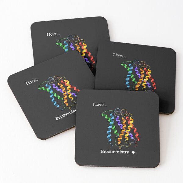Item preview, I love Biochemistry (white) designed and sold by Witty-Biotech.