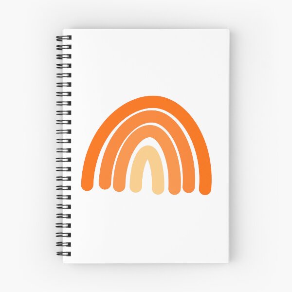 Item preview, Orange Rainbow sticker designed and sold by Keeley Curtis-Verdeja.