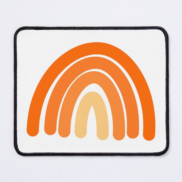 Item preview, Orange Rainbow sticker designed and sold by Keeley Curtis-Verdeja.
