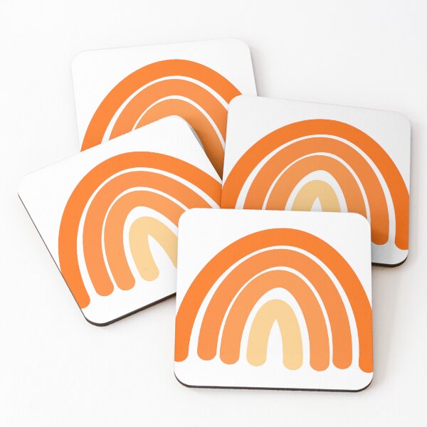 Item preview, Orange Rainbow sticker designed and sold by Keeley Curtis-Verdeja.