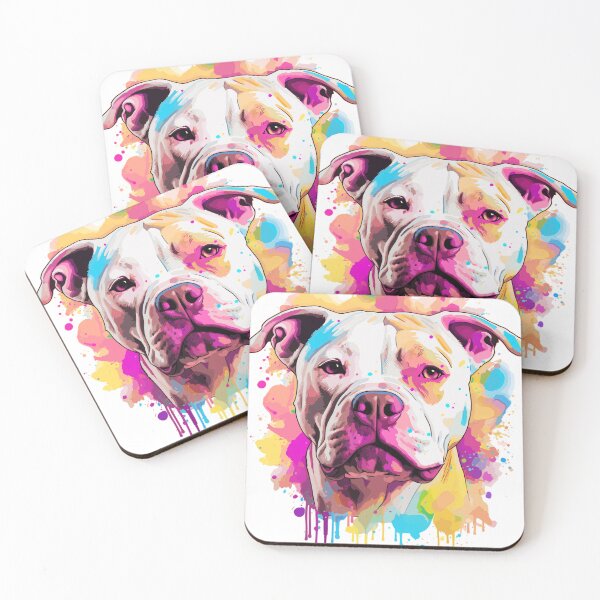 Item preview, American Pit Bull Terrier Puppy Dog Art designed and sold by Pit Bull Ink.