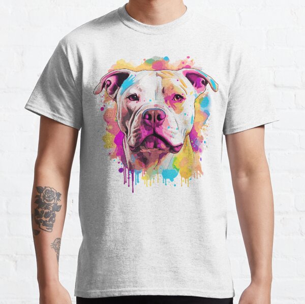 Item preview, American Pit Bull Terrier Puppy Dog Art designed and sold by Beverlytazangel.