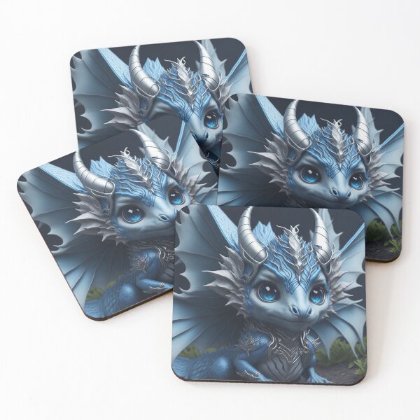 Item preview, Young ice dragon Prince designed and sold by Stardust8088.