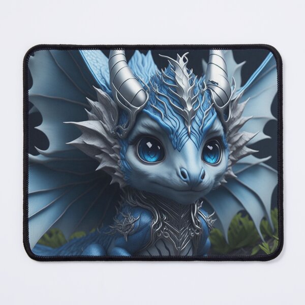 Item preview, Young ice dragon Prince designed and sold by Stardust8088.