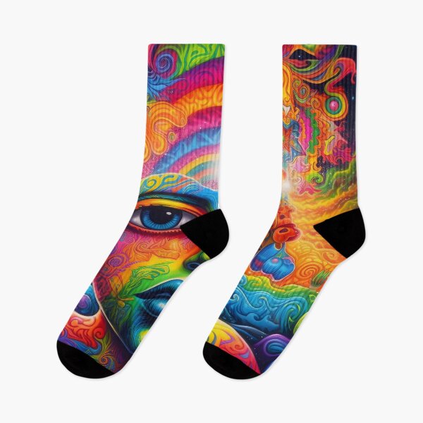Item preview,  Psychedelic Trippy Colorful Rainbow Artwork - Abstract Mind expansion     designed and sold by JD72shirtshop.