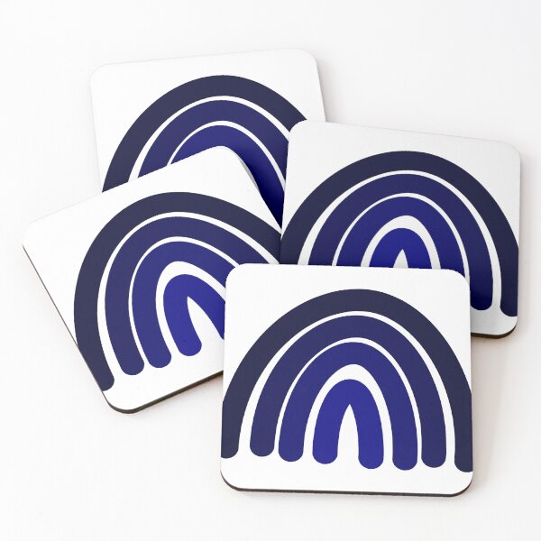 Item preview, Dark Blue Rainbow sticker designed and sold by Keeley Curtis-Verdeja.