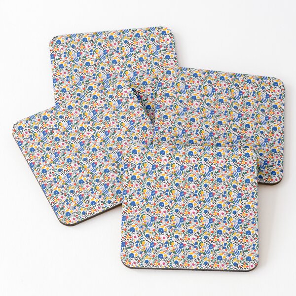 Item preview, Abstract shapes and flowers designed and sold by Solar1sArt.
