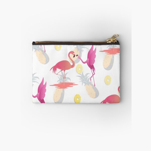 Item preview, Summer patterns with flamingos and pineapples designed and sold by CustomHive.