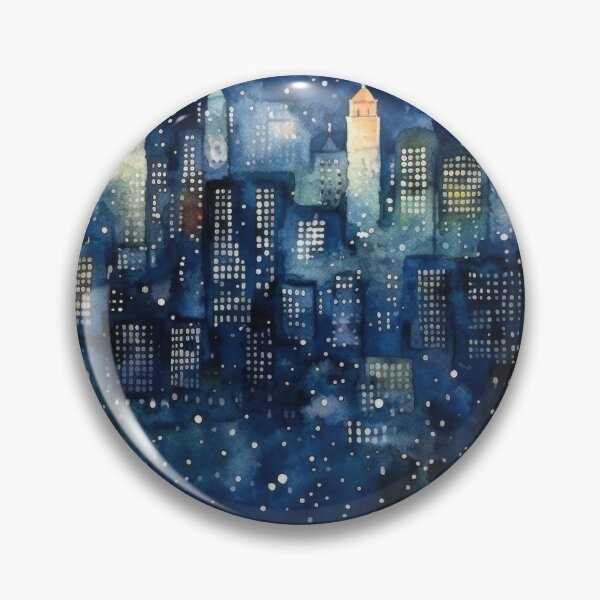 Item preview, Night Skyline City designed and sold by Daligital.