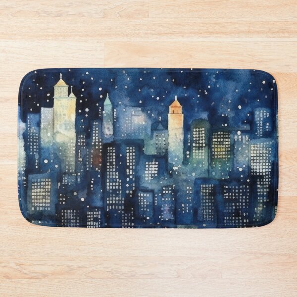 Item preview, Night Skyline City designed and sold by Daligital.