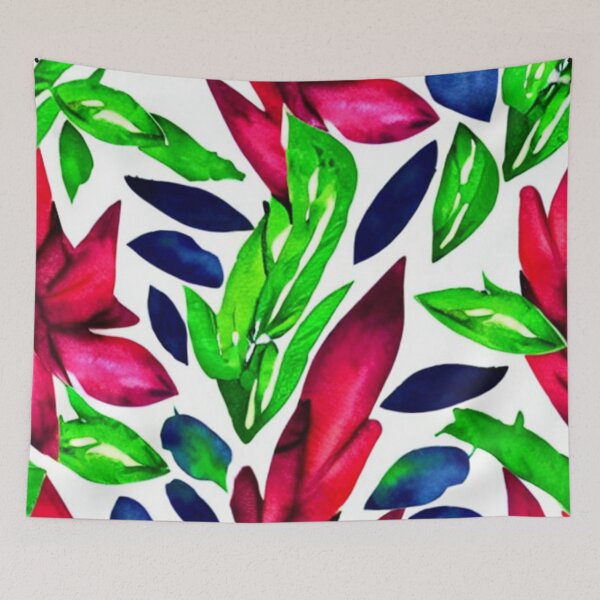Item preview, Abstract Colorful Leaf Pattern designed and sold by calibrit.