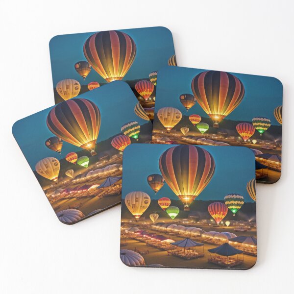 Item preview, Night Flight of the Balloons designed and sold by afrancisCL.