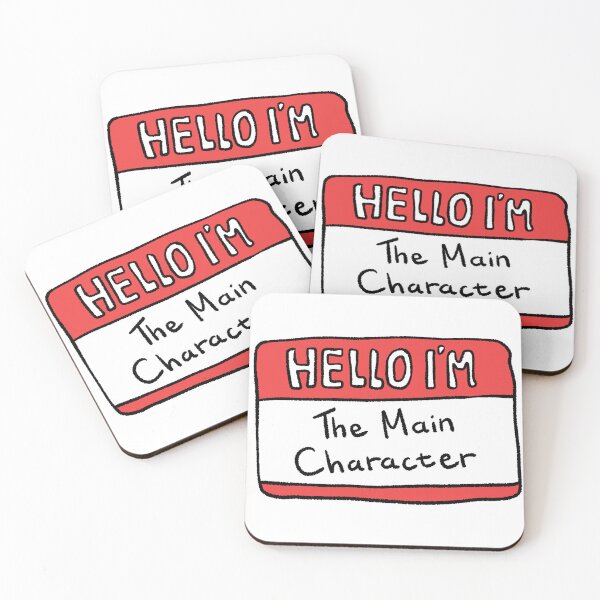 Item preview, Hello i'm The Main Character designed and sold by Childish by Design.