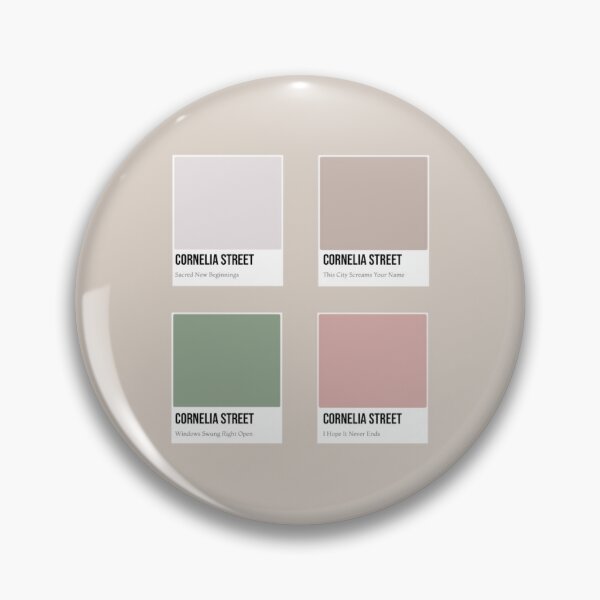 Item preview, Cornelia Street Pantones designed and sold by BlackwellNY.