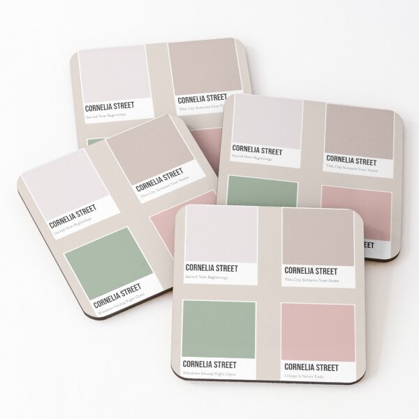 Item preview, Cornelia Street Pantones designed and sold by BlackwellNY.