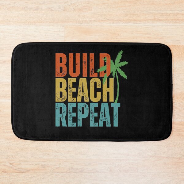 Item preview, Summer Beach Shirt - Build Beach Repeat designed and sold by TheBeesForYou.