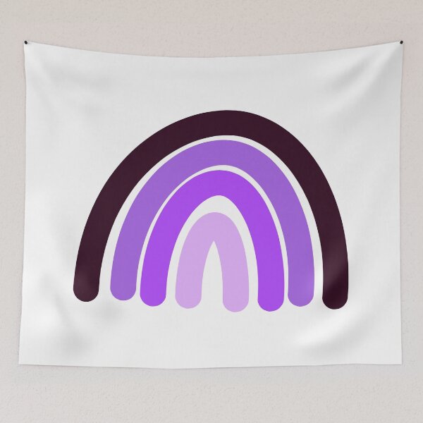 Item preview, Purple Rainbow sticker designed and sold by Keeley Curtis-Verdeja.