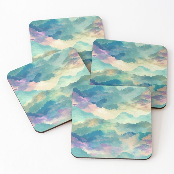 Item preview, Colored Mountains Three designed and sold by Daligital.