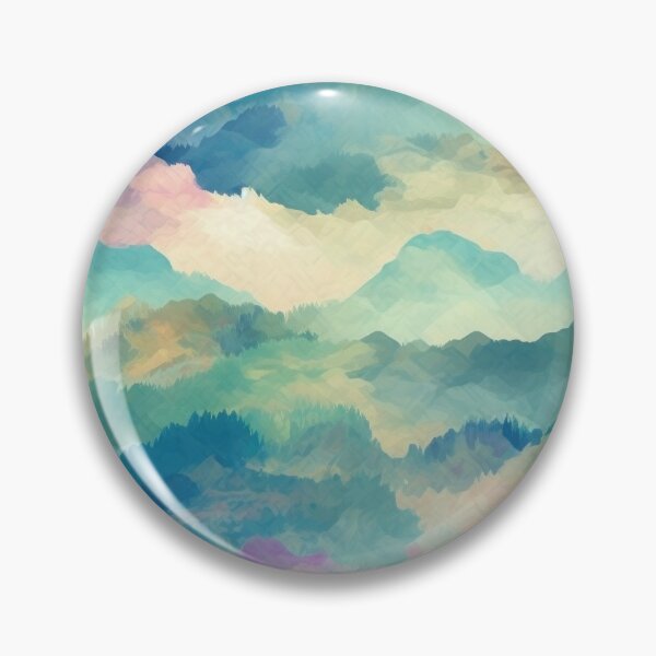Item preview, Colored Mountains Three designed and sold by Daligital.
