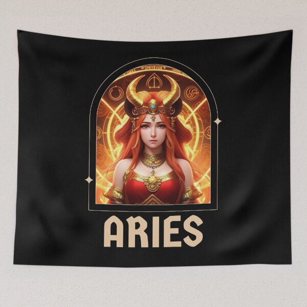Item preview, Aries Goddess Anime Girl designed and sold by Hellofriendco.