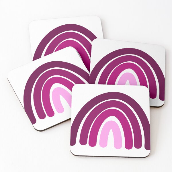 Item preview, Magenta Rainbow sticker designed and sold by Keeley Curtis-Verdeja.