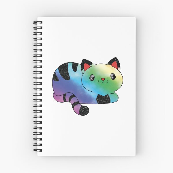 Item preview, Rainbow Cat (Glitter Stripes) designed and sold by Rustmm.