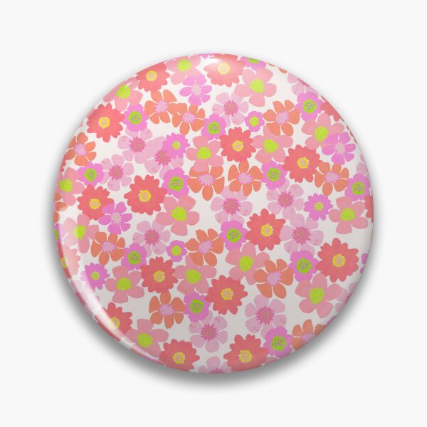 Item preview, Warm Flower Power on Lightest Pink designed and sold by springstdesign.
